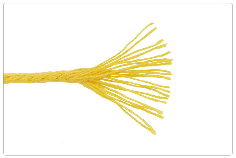 Soft 2mm/100m Colorful Cotton Rope