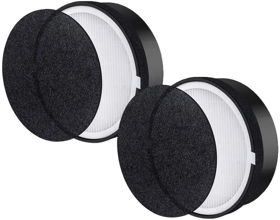 3-in-1 Replacement filter For PureZone Halo PZ-H01 True h13 HEPA odor removal activated carbon filter