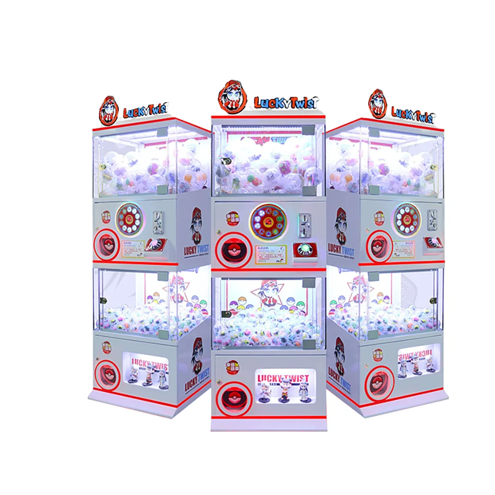 Hot Sale Coin Operated Toy Capsule Machine Children Entertainment Game Kids Egg Twisted  Game  Machine