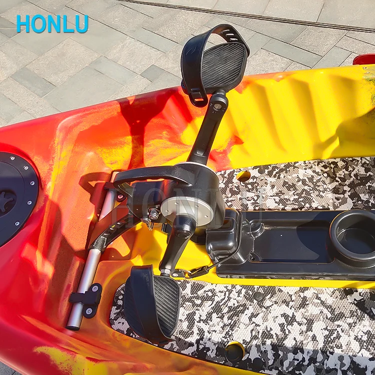 HDPE fishing kayak with customs accessories for fisher man use,kayak fishing boat