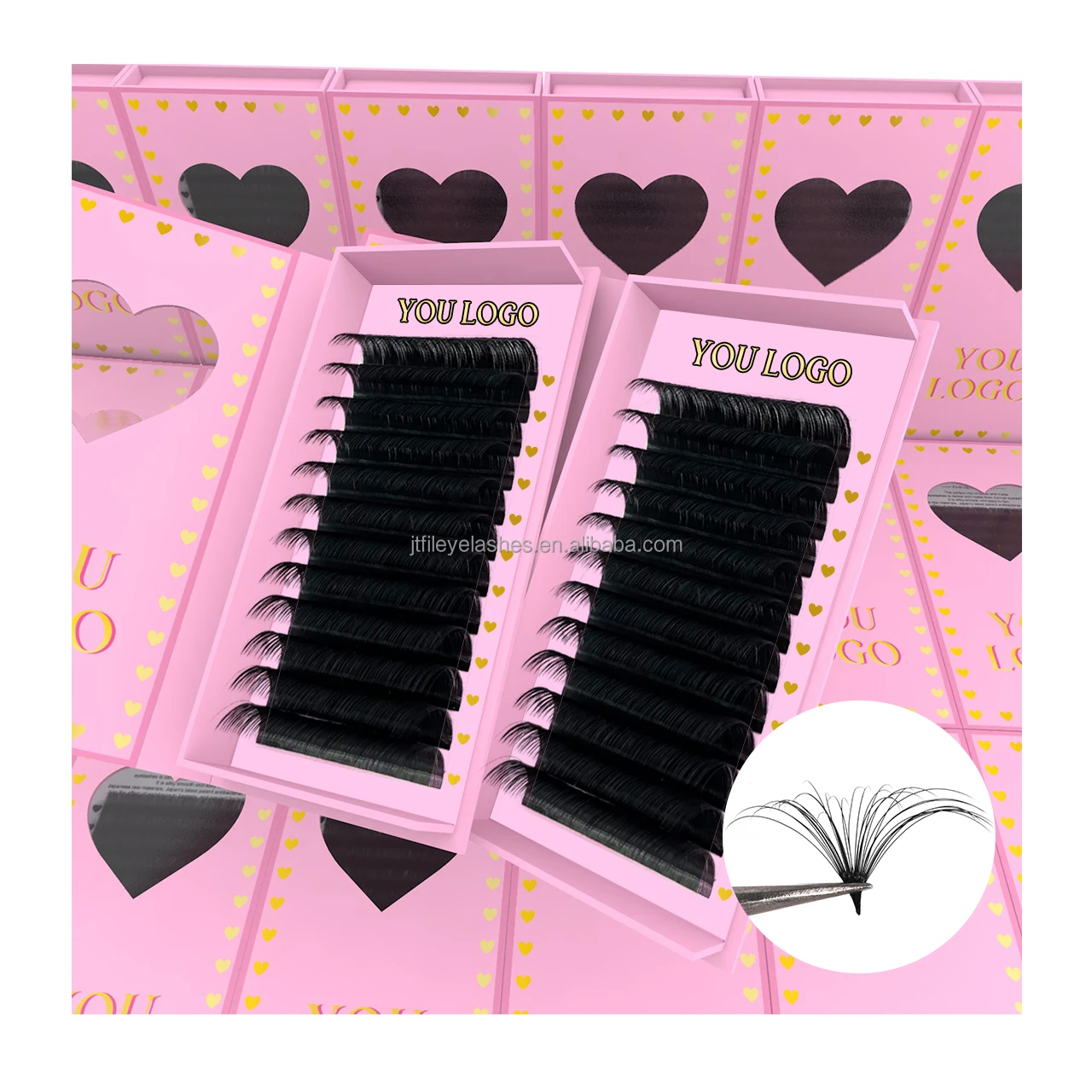 new Hot Selling Starter Lash Kit Set Professional Eyelash Extension sample Kits Tools diy lashes Extension Training Kits