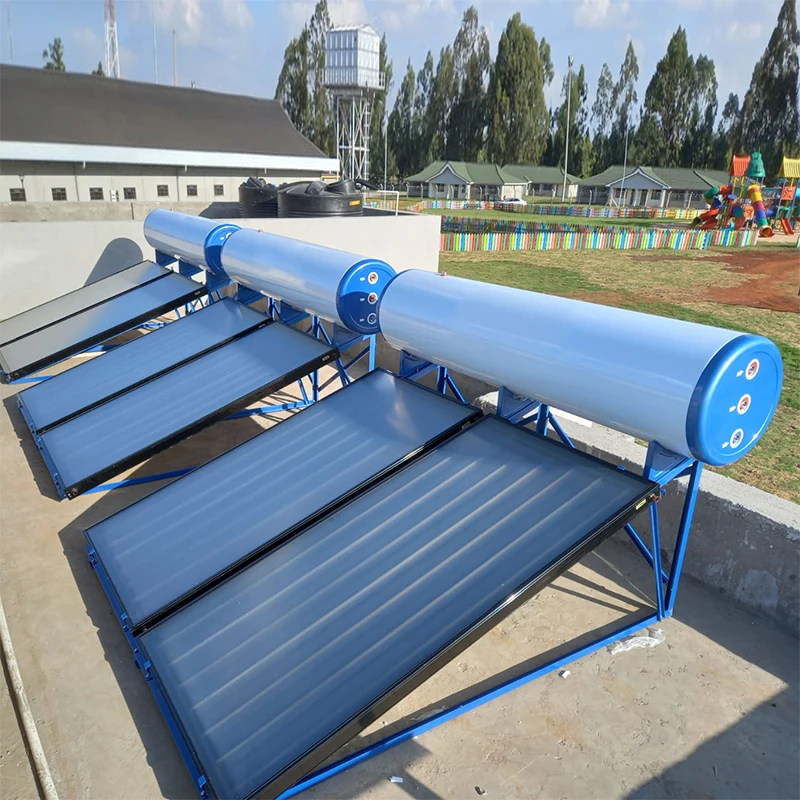 Solar keymark Pre-heated pressurized factory price copper coil solar water heater pre-heated heat exchanger solar heater system