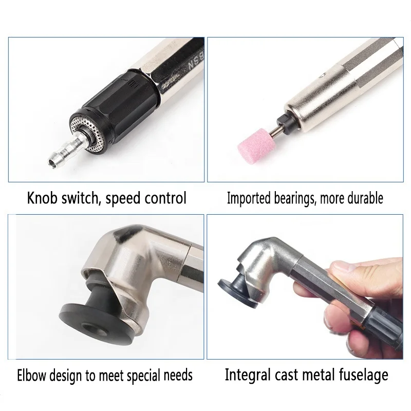 MAG-093N MAG-123N Pneumatic Ultrasonic Grinding Machine / Crankshaft Polishing Machine/ Air Die Grinder Metal 3 Months UHT JP