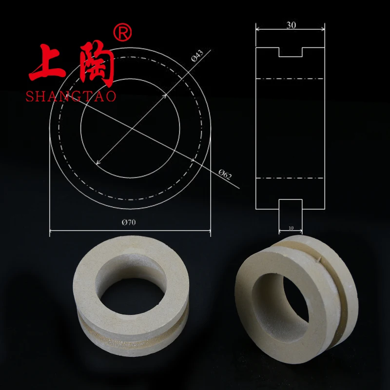Refractory ceramics  insulators