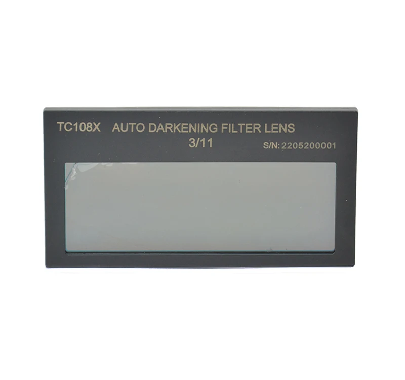 TC108 Anti Blue-Ray gold auto darkening welding lens with good quality 2 years warranty