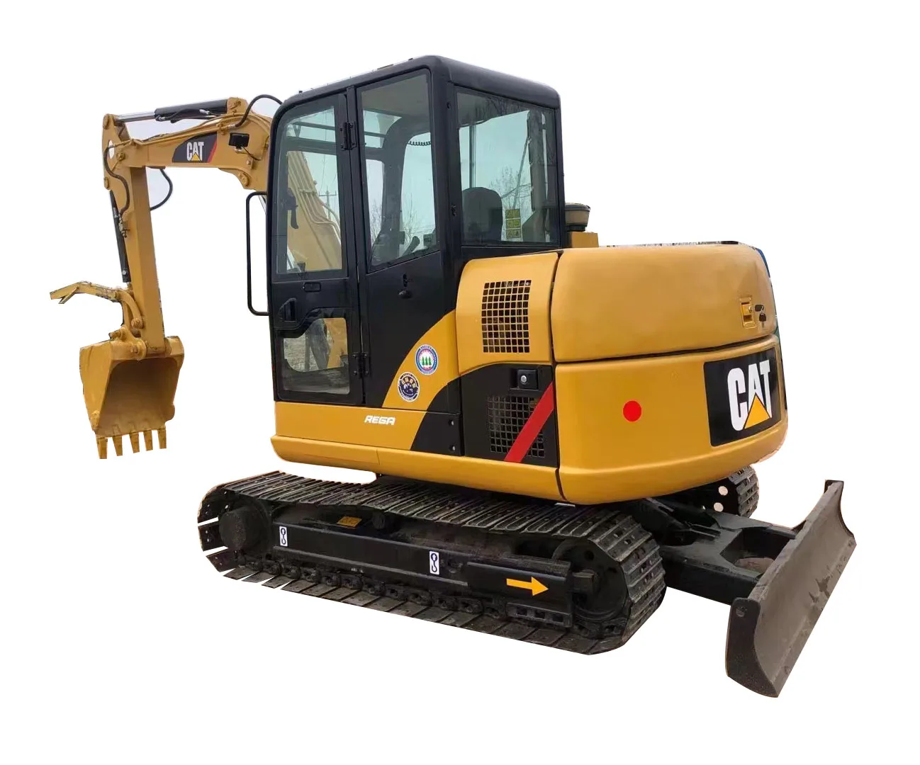 Good Condition Used Excavator CAT306D Diggers Mini Hydraulic Crawler Drive Tractor Machine Electric CAT 306E 6Ton For Sale