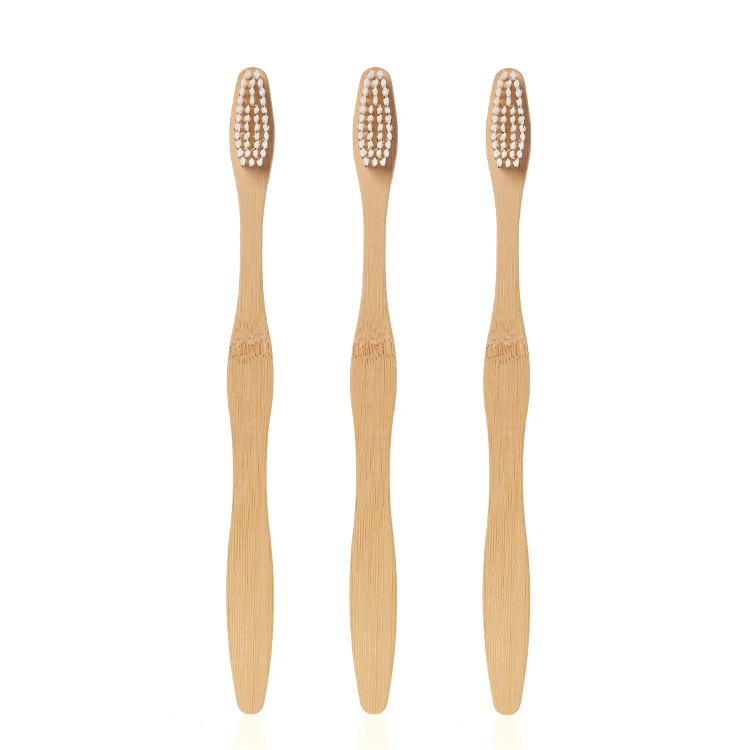 China Manufacturer Eco Organic Custom Color logo Biodegradable Charcoal Bamboo Toothbrush