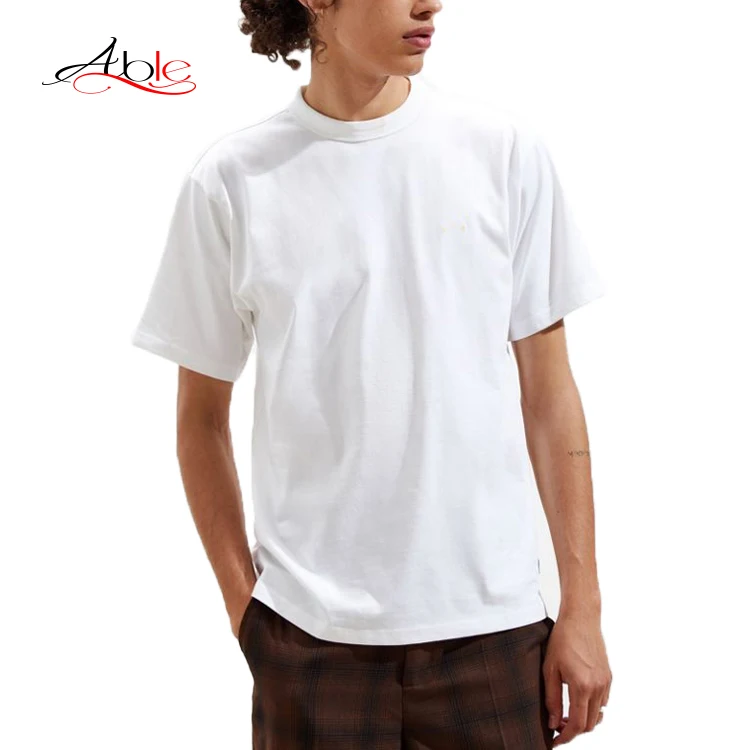 Футболка Able Camisa Masculina Camiseta Algodon Playeras Custom 1 доллар белая футболка выборов 120 Gsm мужские футболки большого размера