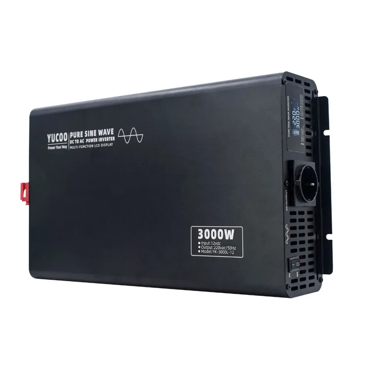 Неэлектрифицированная 12v постоянного тока до 220v 3000w преобразователь в переменный ток инверторы солнечной энергии с
