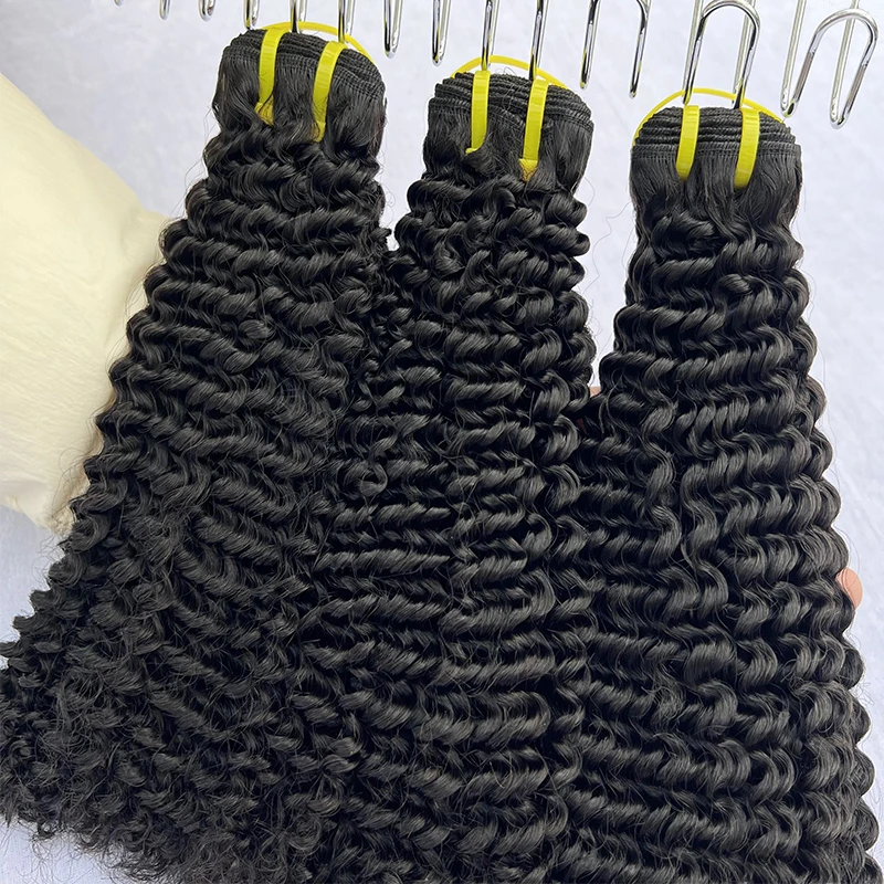 Wholesale Cheap Bundles Virgin Hair Cuticle Aligned Kinky Curly Vietnam Raw Human Hair Bundles