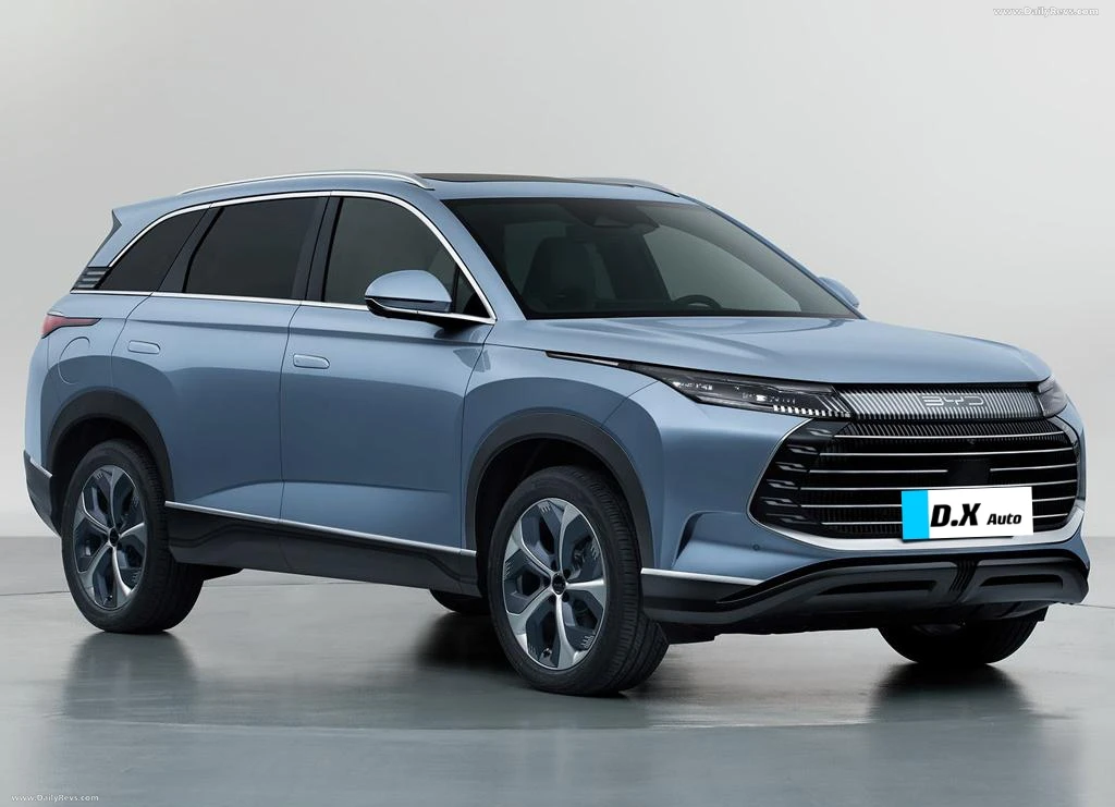 2022 внедорожник электрический автомобиль Byd фрегат 07 Dm-i 205 км флагман 4wd Гибридный новый для продажи