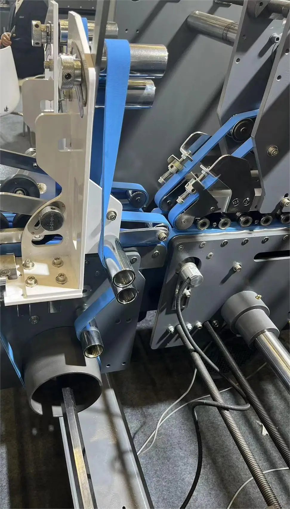 Carton Gluing Cardboard Stapler and Folder Gluer Machine for Making Corrugated Box Stitching and Gluing Cardboard Machine