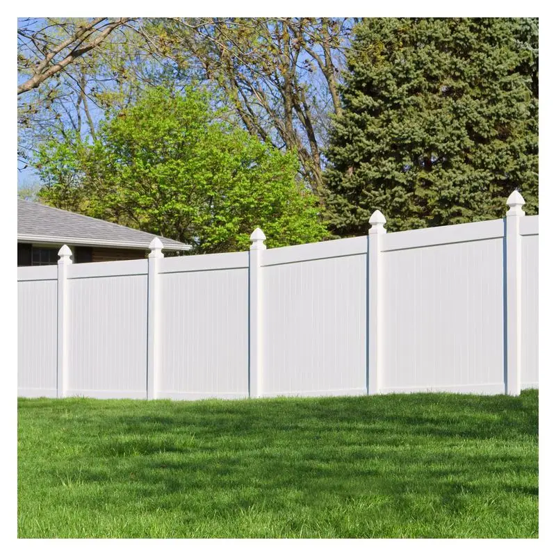 CBDMART Custom Wholesale New Design Fence PVC Plastic Balustrade Outdoor PVC Balustrade