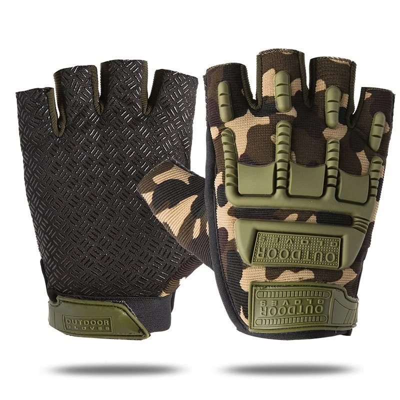 Тактические перчатки без пальцев, Futy перчатки, теплые тактические перчатки, защитное снаряжение, бронированные перчатки хаки, зеленые, черные, стандартные