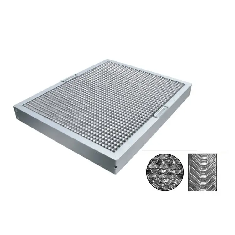 Сотовые смазочные фильтры Rangehood для коммерческой кухни навес 495x495x50 мм