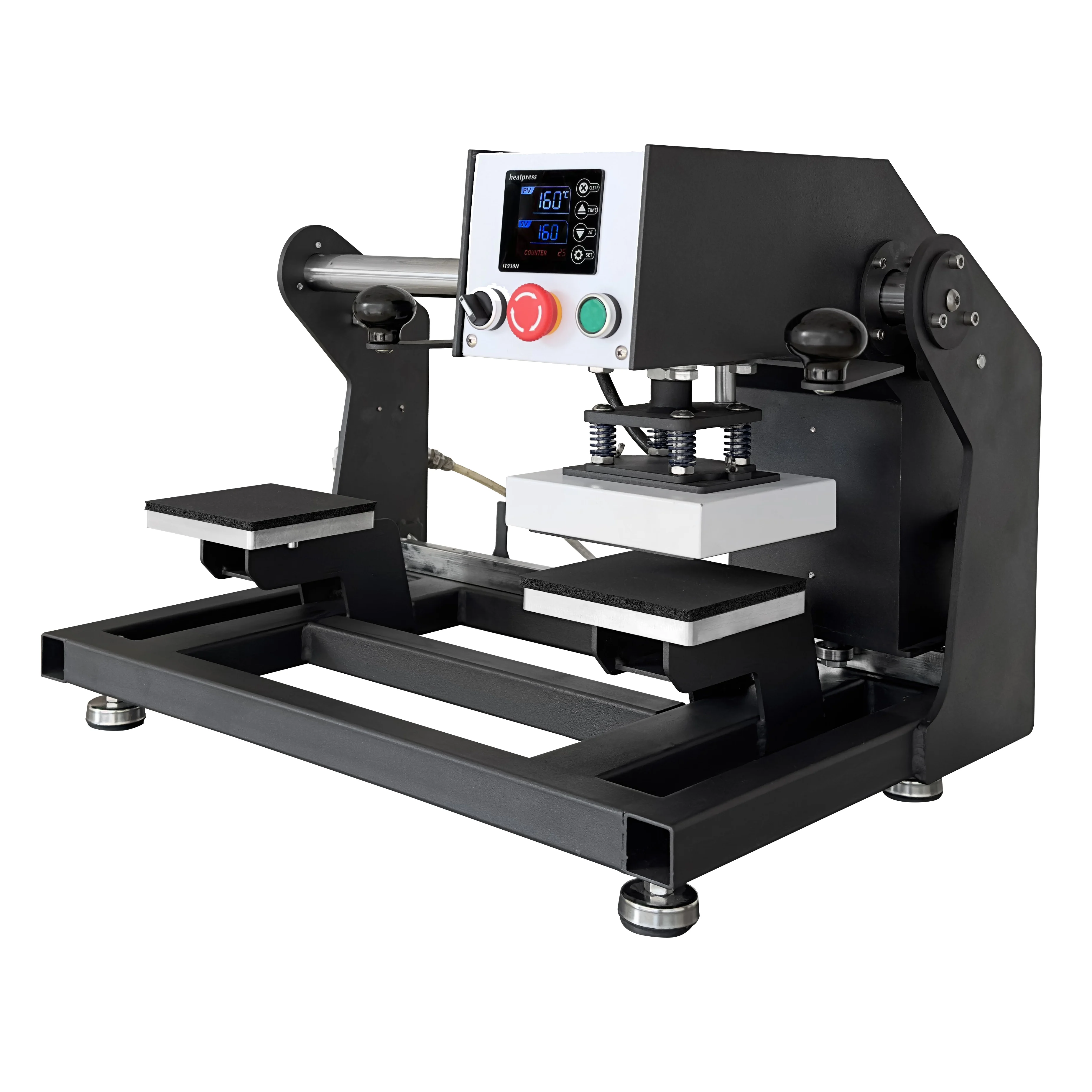 Heat Press 15x15 Double Station Label Heat Press Barcode Label Heat Press Machine