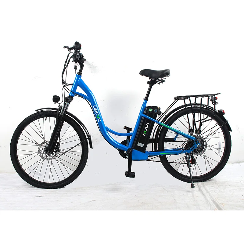 Vintage 26'*4.0 inch 750w Fat Tire Electric city Bike Woman Step Through Electric City E Bike Bicycle