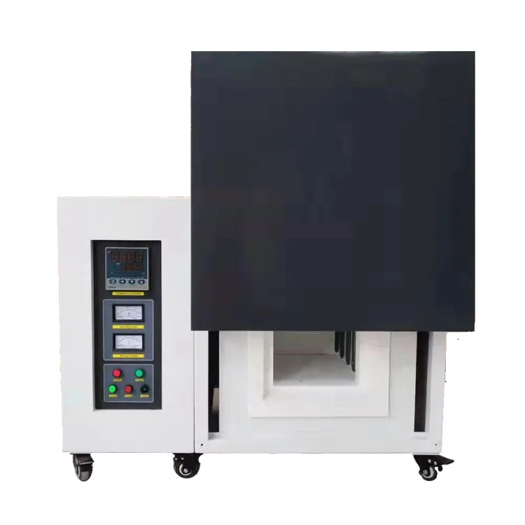 1700C industrial heat treatment atmospheric muffle furnace