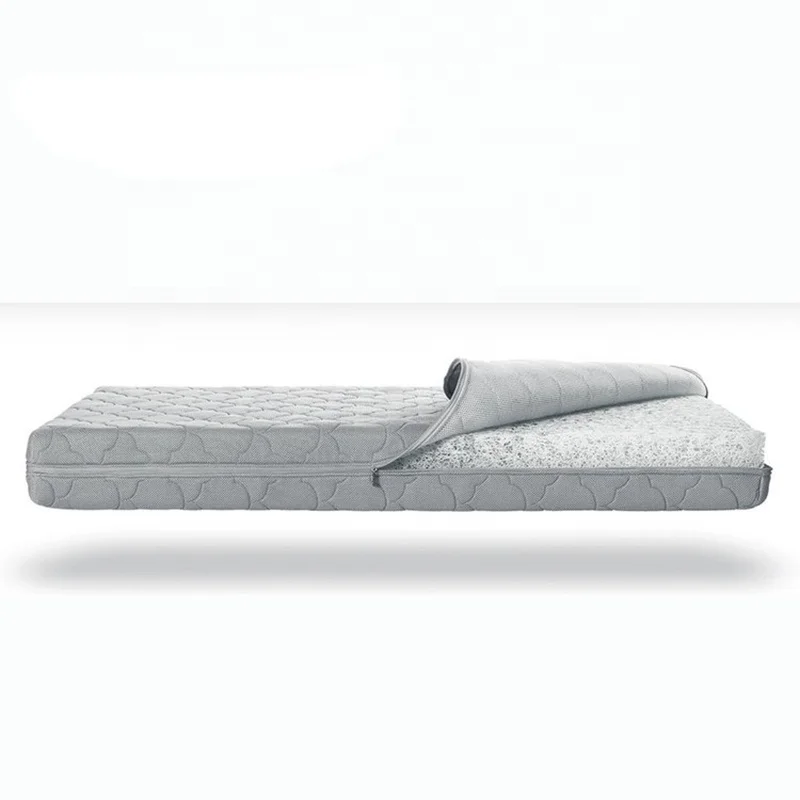 China Luxury White Hotel High Polymer Material Spring Bedding Mattress Quilting Polyethylene Fiber Core