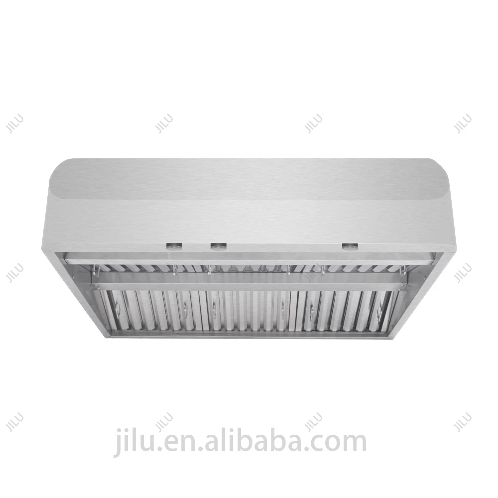 Large Size Stainless Steel Barbecue Range Hood Kitchen Outdoor Commercial