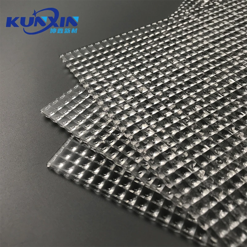 Acrylic Led Light Guide Cutting Milky White Pmma Anti Glare UGR White Diffuser Sheet