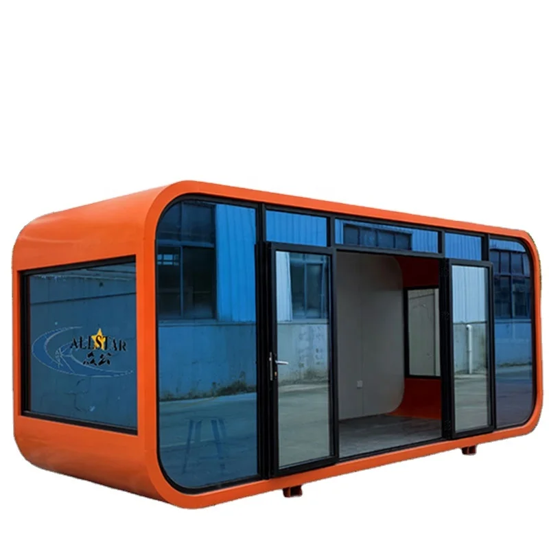 Products Can Be Used as a Hotel, Restaurant and Store Portable Movable Board Room Fashionable Apple Cabin of New Modern Install