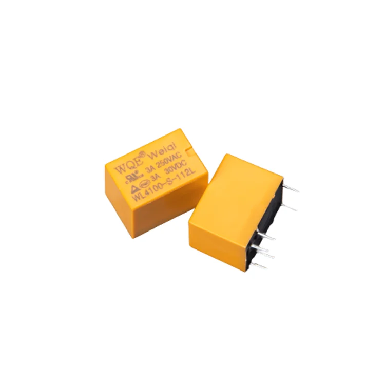 12v 24v DC Switch WL4100 6PIN 3a Reed Relay PCB type for ATE signal dry spring relay
