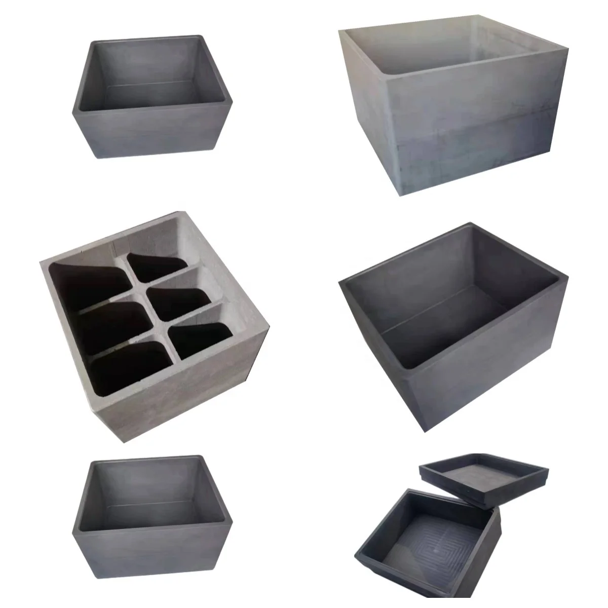 High Temperature Graphite Box Crucible Graphite with Good Graphite Price