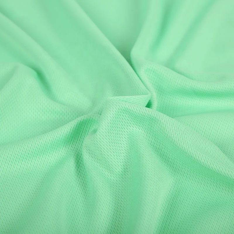 quick dry breathable moisture wicking birds eye mesh fabric for sportswear