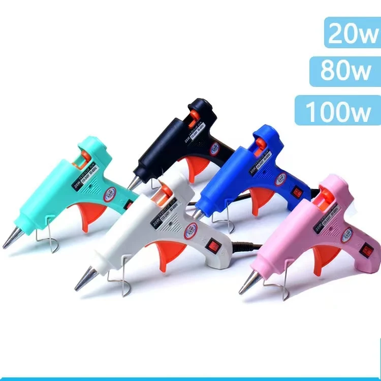 Hot Glue Gun, Upgraded Version Mini Hot Melt Glue Gun with Removable Anti-hot Cover