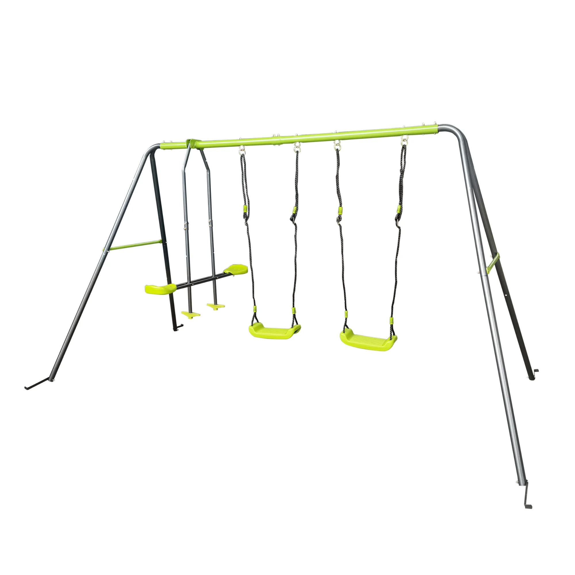 XIUNAN XNS081 New Three  patio swings and face to face  toy swing set playground