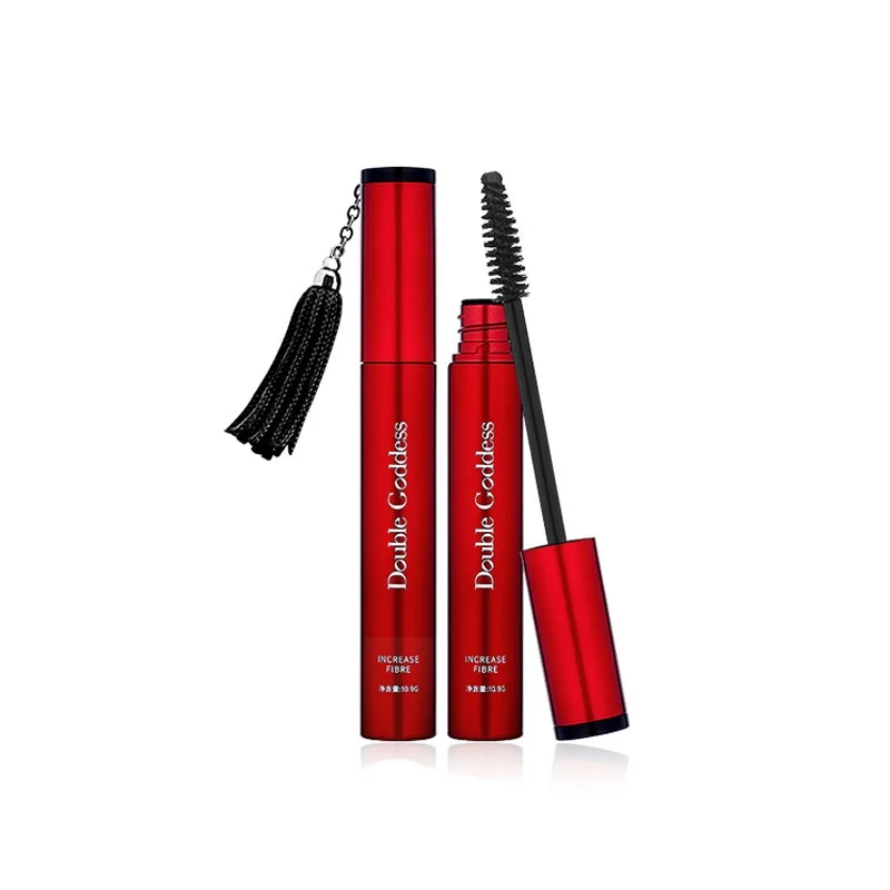 Cutstom 4D Tassel Waterproof Sweatproof Long Lasting Thick Mascara Slender Dense Curling Mascara