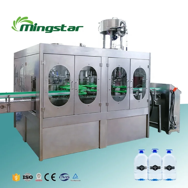 small business price mineral water bottling machinery plant monoblock CGF 8-8-3 500ml 1liter water bottle filling machine
