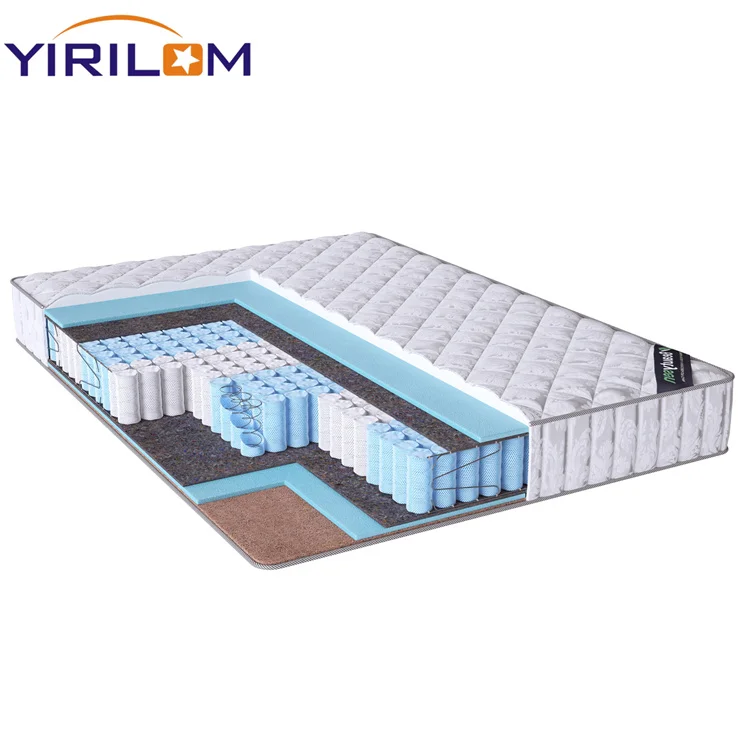 Customized High Quality 7 inch height mattress king size mattress queen Pocket Spring