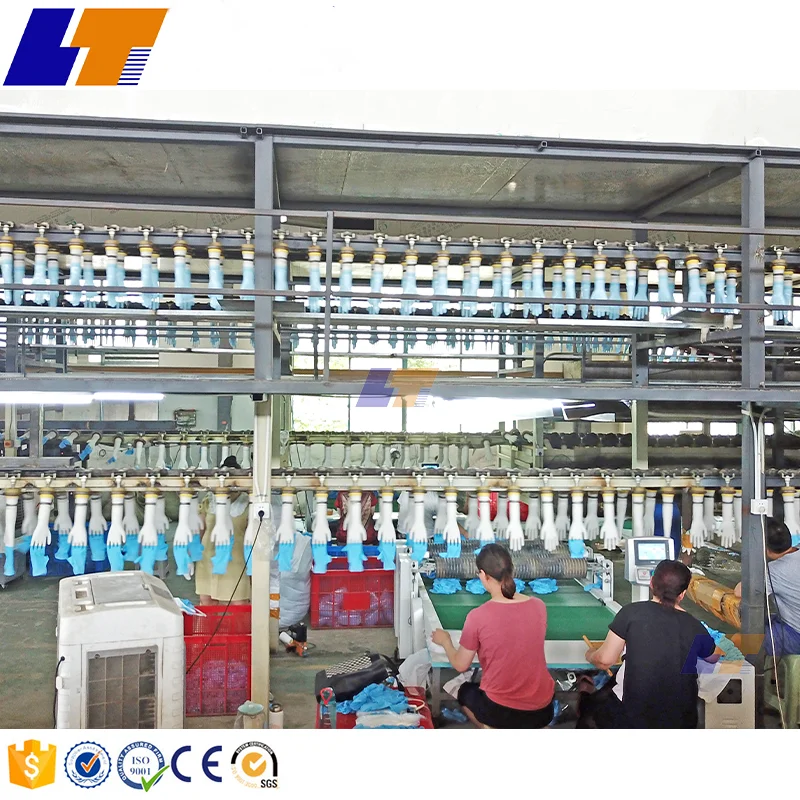 Disposable medical glove production line/latex glove equipment production line