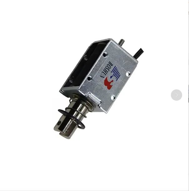 Индивидуальный маленький соленоид с открытой рамой 12 В 24 постоянного тока линейный нажимным