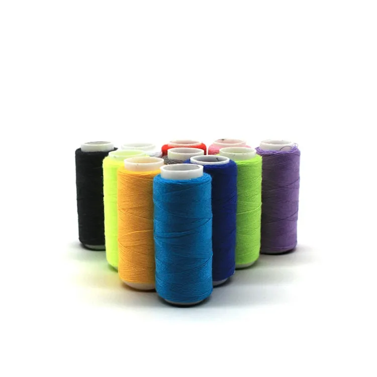 Theme clothing supplies  screw thread 100% polyester  thread for sewing machine  sewing