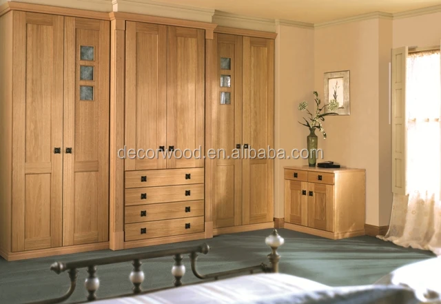traditional face frame bedroom custom made design brown wardrobe cabinets