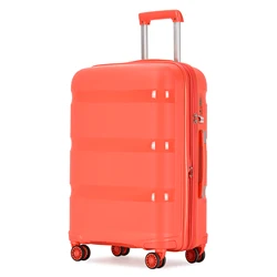 RESENA  Factory  Manufacturer   New food grade 100% NEW PP material  Anti-throw wear-resisting Carry On Trolley  Luggage
