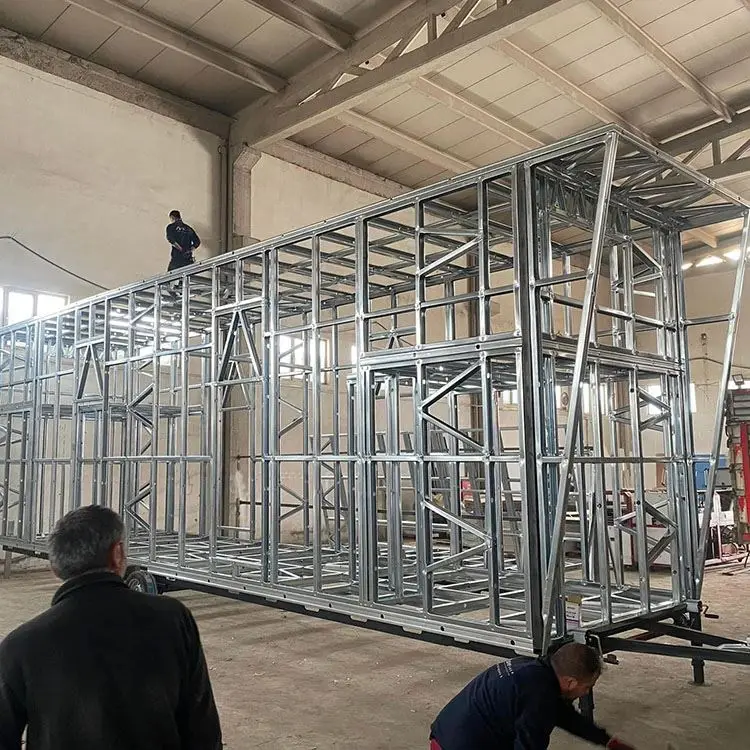 China Manufacturer Direct Wholesale 40ft Mobile Home Commercial Beautiful Mobile Home House Hotel