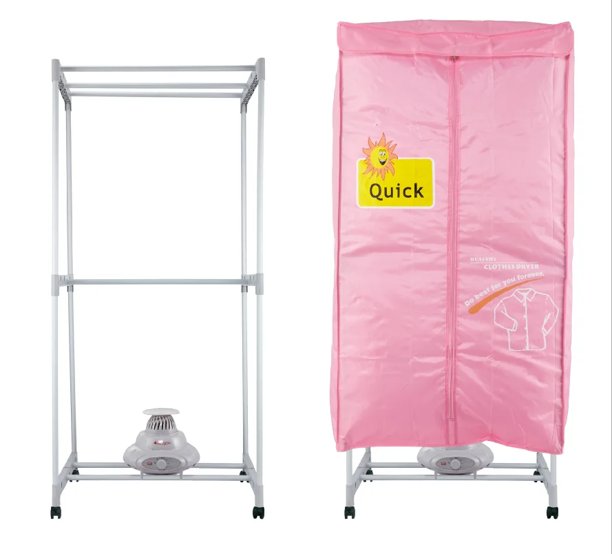 square clothes dryer stainless steel bracket portable double layer electric machine hot air host square 10KG clothes dryer