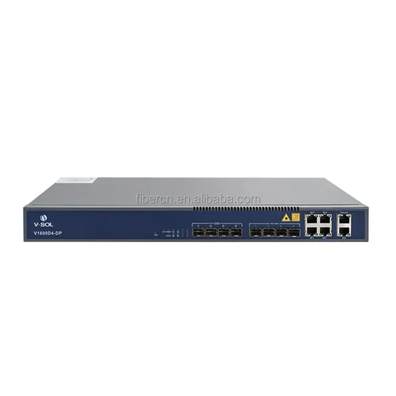 olt vsol 4 port epon V1600D4-DP 4 ge ri45 4 10ge SFP+  V-solution OLT