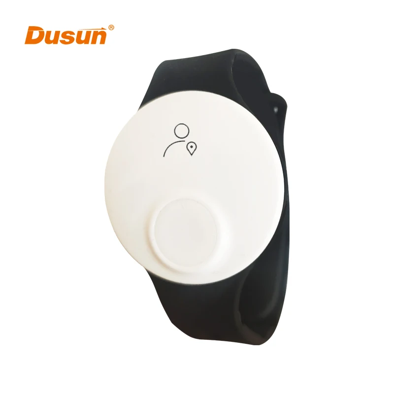 Dusun AoA Position Location Tracking Ble Wearable Positioning Wristband Beacon