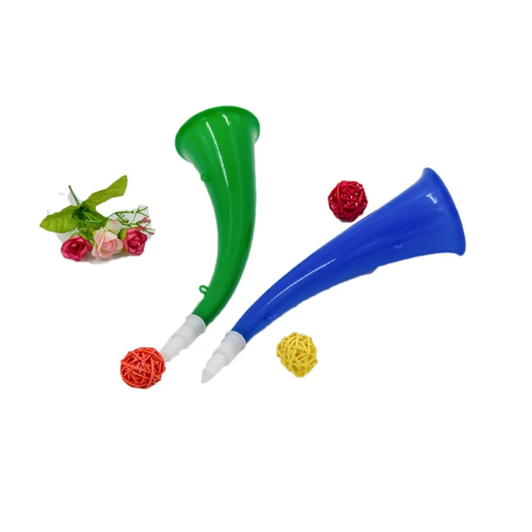 horn for ox horn shape party PP air pressure air horn toy bulk vuvuzela