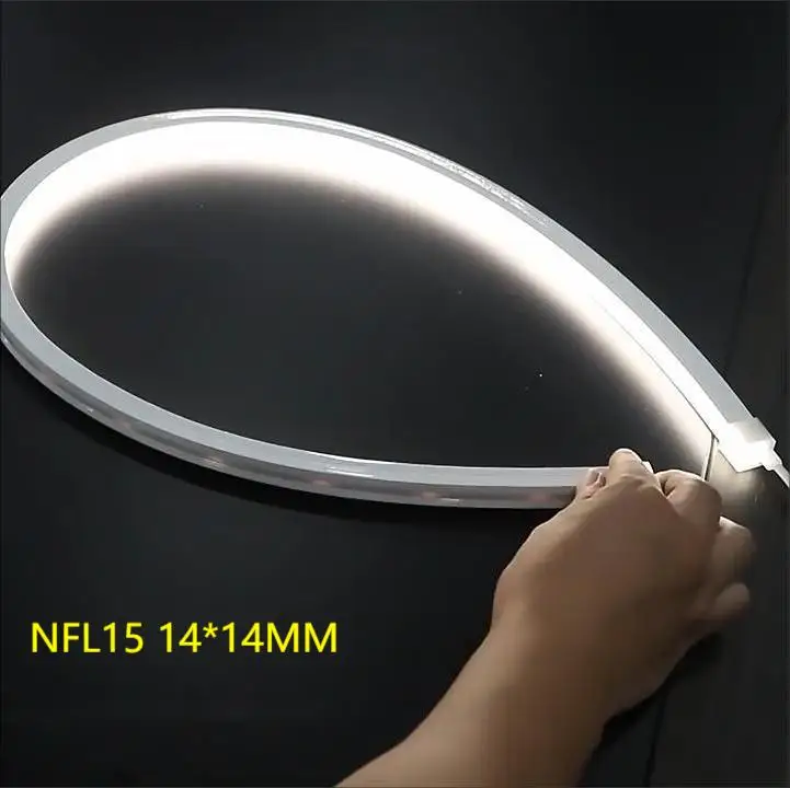 China Supplier 24v Battery Flexible 50 Rgb Led Digital 14X 14mm Neon Strip Lights With Cheap Price