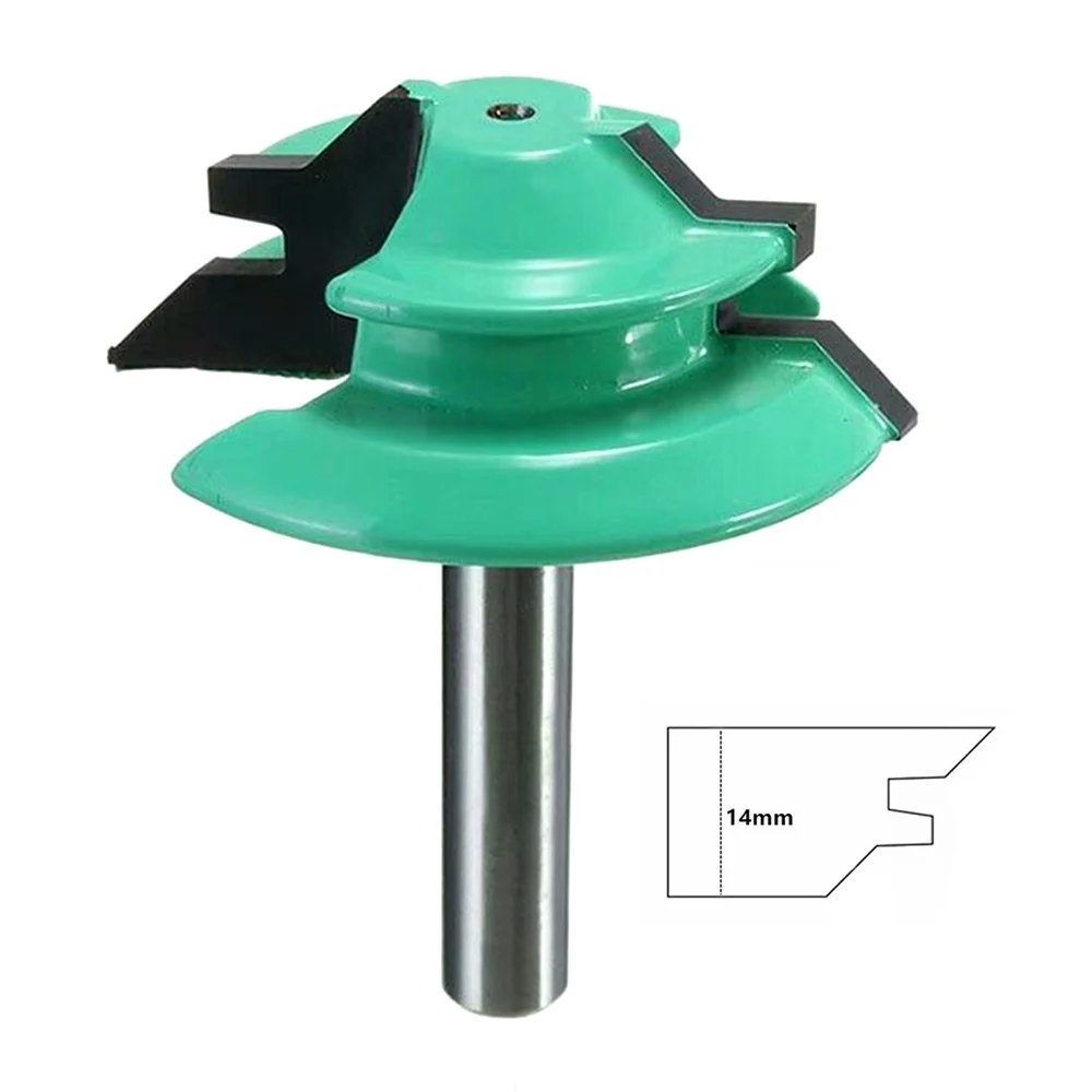 1/4 Inch Shank 45 Degree Lock Miter Router Bit Joint Router Bit Woodworking