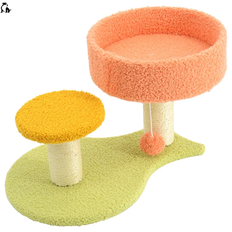 HANDOU  Wholesale Cat Scratchers Interactive,cat Tree with Platform Scratching Posts for Cats Kitty
