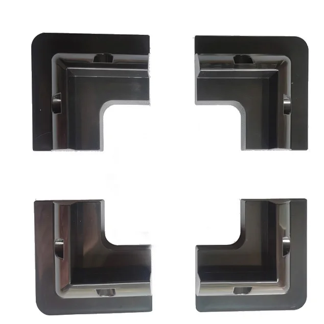 BRISTAR No Drill Weatherproof Cable Entry Housing Black Abs Mount Abs For Solar Panels Motorhomes