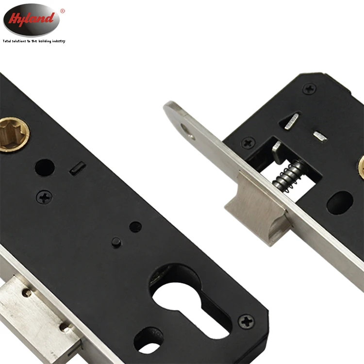 Hot sale  zinc alloy latch mortise lock, Hyland OEM LC8530 door  lock body , Iron case and Stainless steel striker 30mm backset