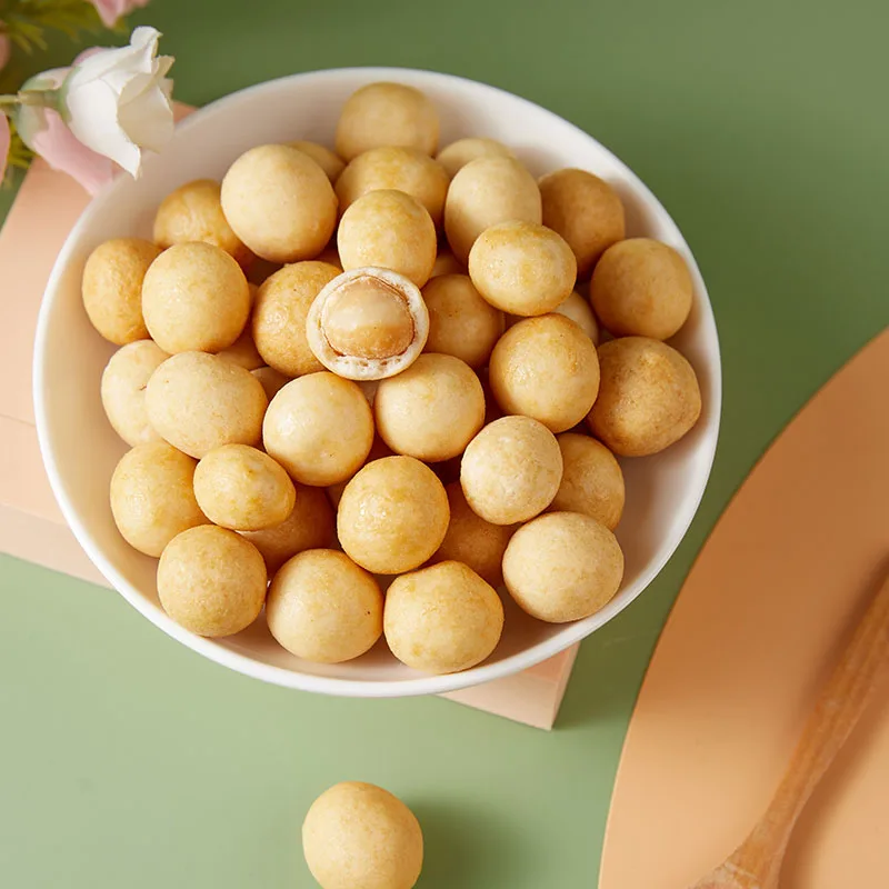 Орехи макадамии с жареным вкусом васаби